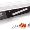Hardwired LED Under Cabinet Task Lighting - 20 Watt, 36", Dimmable, CRI>90, 3000K (Warm White), Wide Body, Long Lasting Metal Base with Frost Lens