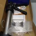 Churro Maker Machine Stailness Steel Churrro Gun Kit with 4 Discs for Hollow Churro,5 Cookies Discs, 6 Icing Piping Nozzle, Piping Bag, 2 Clean Brushes for Cake Dessert DIY Maker Cookie Press