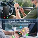 GPS Smart Watches for Men, 1.39" AMOLED Screen Smartwatch, Bluetooth Call/100+ Sport Modes/GPS/Compass/Heart Rrate/Blood Pressure, Fitness-Tracker, Smartwatch for Android iPhone(Gray& Black)