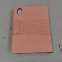 auaua Case for iPad mini 7 (A17 Pro, 2024) / iPad mini 6 Case (2021) 8.3 inch with Pencil Holder, Multiple Viewing Angles, Magnetic Closure, Auto Sleep/Wake (Pink)
