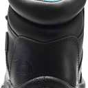 FSI FOOTWEAR SPECIALTIES INTERNATIONAL Women's 7673 Framer Black Leather Soft Toe EH Work Boots (Black)