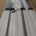 Land Guard 2 Pack 632 ft Galvanized Metal Raised Garden Bed, 2FT Deep Root Elevated Planter Box Steel Large Vegetable Flower Bed Kit, Silver