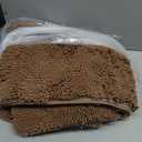 OLANLY Bathroom Rugs 34x21, Extra Soft Absorbent Chenille Bath Rugs, Rubber Backing Quick Dry, Machine Washable Bath Mats for Bathroom Floor, Tub and Shower, Home Decor Accessories, Mocha