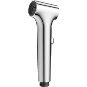 Toilet Bidet Sprayer Head  Hurran Chrome Finish Handheld Bidet  Easy Install for Toilet & Bathroom Cleaning  Muslim Shower, Cloth Diaper Sprayer, Jet Spray  G1/2 Coupling