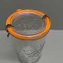 Glass Sourdough Starter Jar,27oz Wide Mouth Jars for Sourdough Starter,Airtight Food Storage Containers with Glass Lid for Bread Baking Supplies