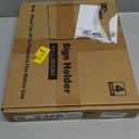 EHWINE 4 Pack 8.5x11 Wall Mount Acrylic Sign Holder Horizontal, Acrylic Wall Sign Photo Menu Flyer Display Holder, Plastic Clear Picture Adhesive Frames for Office Party (Provide Mounting Screws)