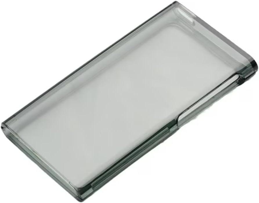 Case Cover for iPod Nano 7GEN Clear Crystal Transparent Hard Snap-On Skin Protective Case for Apple Nano 7th Generation 7G 7 Protective Hard Shell Cover for iPod Classic - Black