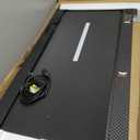Squatz 2-in-1 Walking Pad Treadmill with Vibration Plates, Compact Under Desk Walking Pad with Remote Control, LED Display, Non-Slip Belt, Quiet 1.0HP Motor for Home or Office Workout