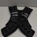 Henkelion Weighted Vest Weight Vest for Men Women Kids Weights Included, Body Weight Vests Adjustable for Running, Training Workout, Jogging, Walking (16 lbs, Black)