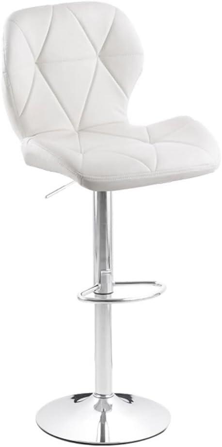Bar Chair Counter Stools Bar Stools Counter Height Bar Stools Adjustable Bar Chairs Backrest Chair PU Swivel Bar Stool Kitchen Breakfast Chair Dining Chairs Breakfast Stools Barstools(2 Pieces)