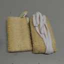 Natural Loofah Exfoliating Back & Body Scrubber Set | 40" Natural Whole Loofah Back Scrubber with Handles for Deep Cleansing | 100% Plant-Based Eco Luffa Shower Sponges for Women & Men