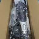 Cordless Pool Vacuum for Above Ground Pool 19.5 GPM, All-Angle Head&LED Display,Handheld Rechargeable Spa Vacuum Cleaner for Inground Pools for Hot Tub, Leaves,Debris,Shallow Steps (Black)