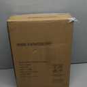 PAWZ Road Cat Desk Bed for Indoor Cats, Cat Bed for Desk Supports Up to 50 lbs, 360 Rotation & Adjustable, Nest Desktop Attachment Cats Hammock for Table, White (Beige)