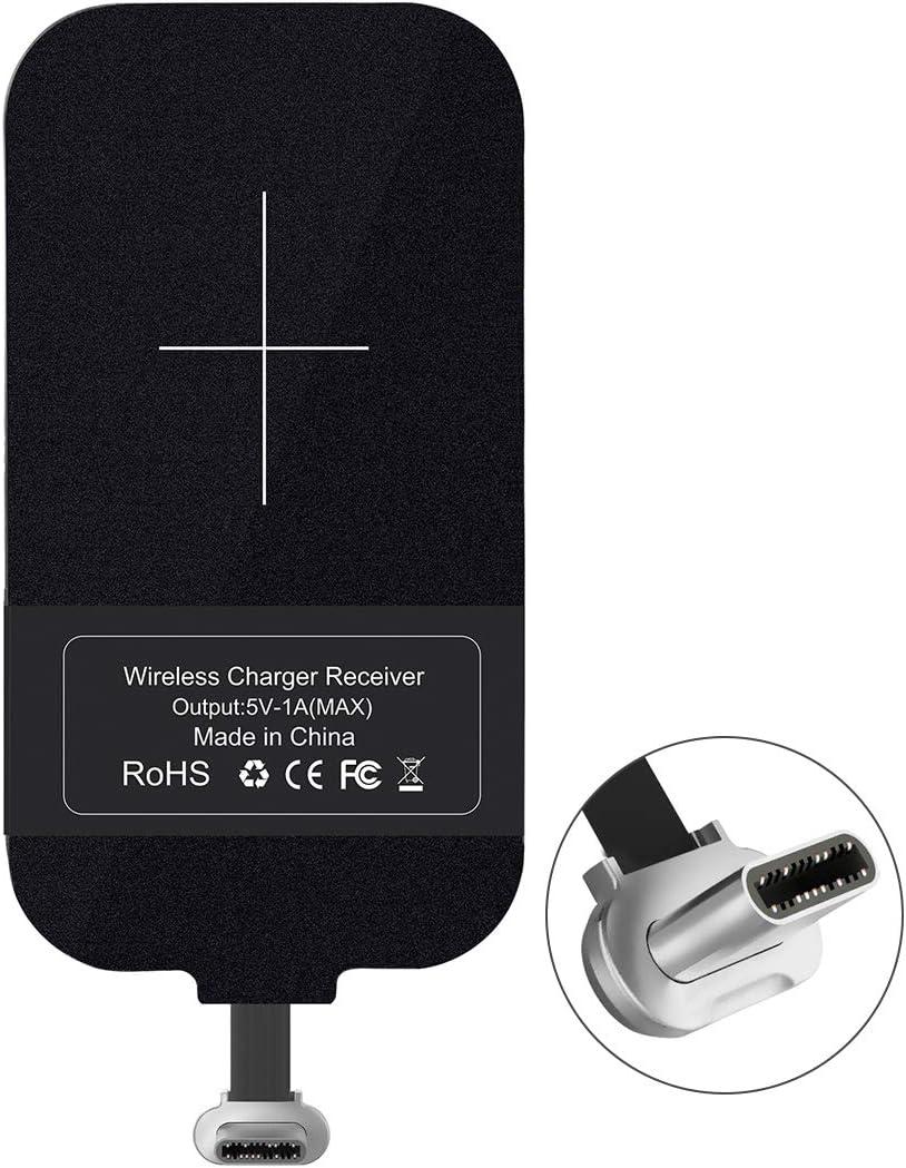 [Short Version] Type C Wireless Charging Receiver, Nillkin Magic Tag USB C Qi Wireless Charger Receiver Chip for Google Pixe 6a/5a/2/3a/Nexus 6P A53 A52 and Other USB-C Phones