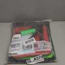 Large Puzzle Roll Up Mat with 8 Sorting Trays & Air Pump System, 46x26 Inch Portable Puzzle Storage Mat for 500 to 1500 Piece Puzzles, Includes Storage Bag