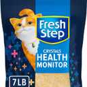 Fresh Step Crystals Health Monitoring Cat Litter, Color-Changing Litter Helps Detect Irregularities in Cat Urine, Controls Odor for 30 Days, 7 lb. Bag