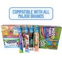 Yogurt Tube Topper - for Gogurt, Stoneyfield, Siggis, and Others | Kids Yogurt Pouch Alternative | Baby Feeding Supplies | Toddler Snacks | BPA Free | Dishwasher Safe | 2-Pack