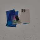 Perzework Rear Back Glass Replacement for iPhone 16 Pro Max 6.9-inches + Pre-Installed Plate and Camera Frame and Lens  (Desert Titanium)