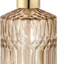 YunNasi Soap Dispenser with Pump, Refillable Liquid Hand Soap Dish Soap Dispensers for Bathroom Counter, Kitchen Sink (Amber)