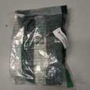 COOFANDY Men's Flannel Shirts Casual Button Down Plaid Shirt Jacket Long Sleeve Fleece Shacket with Pockets (Green)