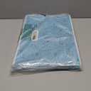 PRANDOM Larger Collapsible Storage Cube with Lid [1-Pack] Fabric Decorative Storage Bins Box Organizer Container Basket with Cover Handles for Bedroom Closet Living Room 17.7x11.8x11.8 Inch (Blue)