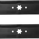 OCPTY High Lift Blades 42 inch Deck Mower Blades for Cub Cadet 942-04126 LT1040 LT1042 RZT42,2 pack