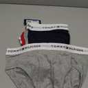Tommy Hilfiger Men's Underwear Cotton Classics Megapack Brief -(3 Navy, 2 Grey Heather,1 Red, 1 White) 
XL