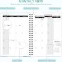 2 x 2026 Planner, Weekly and Monthly Calendar Agenda Planner, Jan 2026 - Dec 2026, Academic Planning Book, Desk Accessories and School Supplies for Women & Men - A5 (6.3" x 8.5") (Whale)