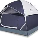 CAMEL CROWN Tents for Camping 2/3/4/5 Person Camping Dome Tent, Waterproof,Spacious, Lightweight Portable Backpacking Tent for Outdoor Camping/Hiking (6 person Navy blue/grey-1)