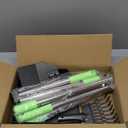 TOOGE Larger Pooper Scooper, Dog Pooper Scooper for Large Medium Small Dogs Heavy Duty Long Handle Metal Tray Rake Shovel Set for Yard Grass