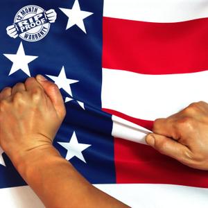 Anley Rip-Proof Double Sided 3-Ply American USA Flag 36x60 IN- Vivid Color, Canvas Header and Wrinkle Resistant - The Strongest, Longest Lasting USA Flags 36 x 60 IN 