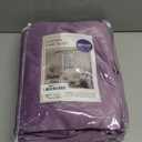 MIULEE Lavender Velvet Curtains - Luxury Blackout Curtains For Bedroom Living Room Thermal Insulated Super Soft Window Drapes Rod Pocket & Back Tab, W52 X L84 Inches,Purple,2 Panels