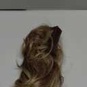 CJL HAIR Claw Clip Short Ponytail Hair Extensions DIY Bendable Metals Messy Bun Hair Piece for Wonen Wavy Curly Synthetic Fake Hairpieces Brown to Ash Blonde