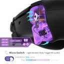 eXtremeRate Light Version Whole Clicky Kit V2 for PS5 Controller BDM-040 050 060 Shoulder Face Buttons, Micro Switch L2R2 Clicky Hair Trigger Kit Tactile L1R1 Face Buttons Mouse Click for PS5 Control