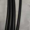 Curved Shower Curtain Rod,Matte Black Round Shower Curtain Rod 48 to 64 Inches Adjustable Rounded Bowed Shower Rods for Bathroom,Bathtub, More Shower Space,Need to Drill