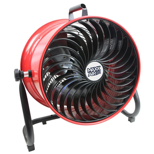 Maxxair HVFF 16T RED UPS High Velocity Floor Fan