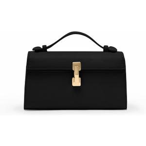 Clutch Purses for Women - Small Purse Top Handle - Evening Bag - Adjustable Crossbody Handbag - Trendy PU Leather