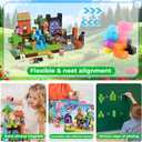 210 Pcs Magnetic Blocks - Magnetic Building Blocks Toys for Kids Ages 4-8, Magnet Cubes Stacking Classroom STEM Toys, Birthday Gift for 3+ Year Old Boys Girls (Patent Pending)