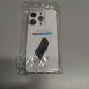 Phone case for iPhone 16 (iPhone 16 Pro) Transparent