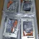 Kadision 3 Color Low Voltage 12V-24V LED Step Lights Indoor and Outdoor, 3.5W 175lm Stair Light, Aluminum Oil Rubbed Bronze, 4 Pack