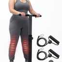 SQUATZ Vibration Plate Exercise Machine with Handlebar, Vibration Plate with Handles, 1-99 Speed Levels, 10 Preset Programs, Low-Impact Home Fitness Platform with Remote, Portable Design