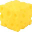 Yellow Cheese Squeeze Toy,Soft Novelty Toy, Rebounding Sensory,Help for Relax,Focus, Sensory Cheese for & Adults, Soft Novelty Rebounding Fidget Toy for Party (2.16 in)
