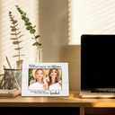 Retirement Picture Frames, Farewell Gifts for Coworkers Teacher Leader, Never Underestimate The Difference You Made Wooden Photo Frames, Thank You Gifts for Women Photo Frame for Desk Table 4X6 Photos Chipped Bottom right
