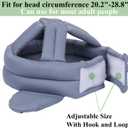 Thick Soft Elderly Protective Hat, Special Needs Hat, with Breathable