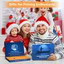 Fishing Advent Calendar 2025 Adult Fishing Advent Calendar Fishing Gifts For Men Teens Boys 24 Days Christmas Countdown Calendar Fishing Tackle Lures Gifts For Men