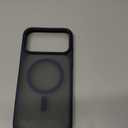 TORRAS Stronger Magnetic & Shockproof for iPhone 17 Pro Max Case, Fit for MagSafe, Military Grade Drop Protection, Camera Control, DIY Button, Slim for iPhone 17 Pro Max Case Translucent Deep Blue