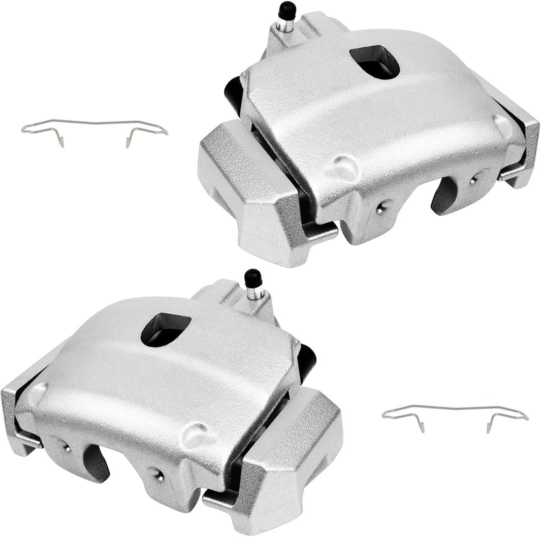 cciyu Front Left & Right Brake Calipers Assembly w/Bracket 18B4778 18B4779 2001-2007 For Ford For Escape,2001-2006 For Mazda For Tribute,2005-2006 For Mercury For Mariner