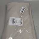 NICETOWN Magnetic Blackout Door Blinds, No Drill Roll Up French Door Curtain for Window, Thermal Insulated Light Blocking Shades for Sidelight Glass Window, 24" W x 64" L, Natural, 1 Panel