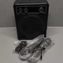 Karaoke Machine with 2 Wireless Microphones, Portable Bluetooth Speaker for Adults Kids, PA Systems Support TWS Echo Adjust TF USB AUX for Home Party Outdoor Travel