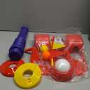 SMILESSKIDDO T-Ball Set and Golf Clubs for Kids 3-5 - 2 in 1 Tee Ball & Glof Playsets, Indoor & Outdoor Sports Toys | Gifts for Toddlers Age 1-3 2-4 3-5 4-6 5-8 Year Old Boys and Girls Kid